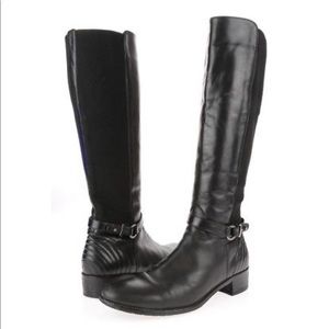 Aquatalia oralie knee high black boots